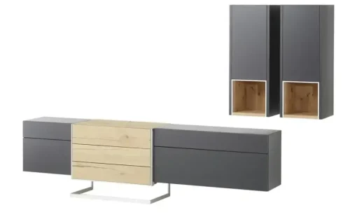 Wohnwert Wohnwand Media Design | Rechts | Möbel Höffner