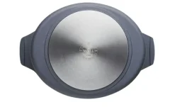 WOLL Gussbräter mit Glasdeckel und Silikongriffen Diamond Lite | 3700 ml