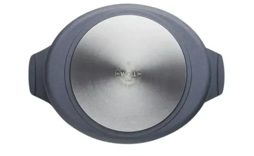 WOLL Gussbräter mit Glasdeckel und Silikongriffen Diamond Lite | 3700 ml