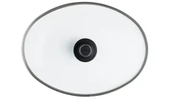 WOLL Sicherheitsglasdeckel | oval (38 x 28,4 cm)