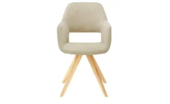 Woodford Armlehnstuhl Berlin | Creme, Webstoff