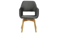 Woodford Armlehnstuhl Berlin | Grau, Samt | Höffner