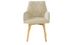 Woodford Armlehnstuhl Bristol | Creme, Webstoff