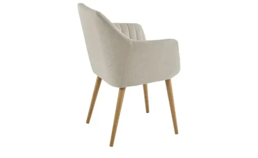 Woodford Armlehnstuhl Shell | Webstoff, Beige | Höffner