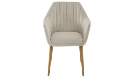 Woodford Armlehnstuhl Shell | Webstoff, Beige | Höffner