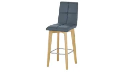 Woodford Barhocker Anni | Blau | Möbel Höffner