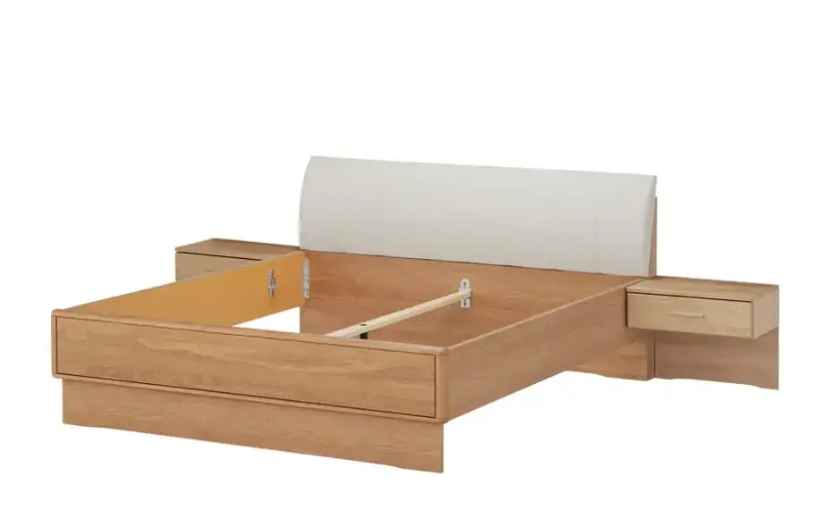 Woodford Bettanlage teilmassiv Kyran | Möbel Höffner