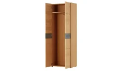 Woodford Dielenschrank Lina | Eiche, Grau | Höffner