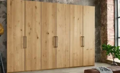 Woodford Drehtürenschrank, 6-türig teilmassiv Smilla | ohne Passepartoutrahmen, 216 cm