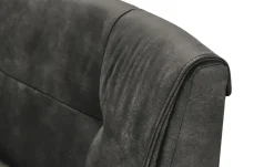 Woodford Eckbank  massiv Alina | Anthrazit, ca, 225 x 155 cm