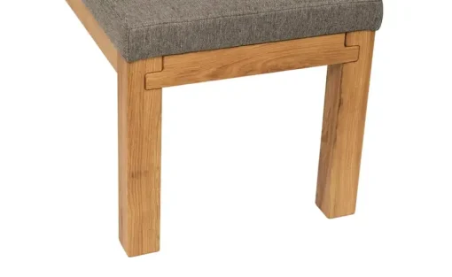 Woodford Eckbank  massiv Melia | Braun, Eiche, geölt