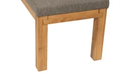 Woodford Eckbank  massiv Melia | Braun, Eiche, geölt