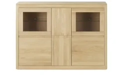 Woodford Eckbank massiv Olivia | Dunkelrot, links