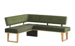Woodford Eckbank  massiv Scala | Grün, ca, 167 x 192 cm