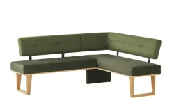 Woodford Eckbank  massiv Scala | Grün, ca, 224 x 167 cm