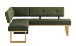 Woodford Eckbank  massiv Scala | Grün, ca, 167 x 224 cm