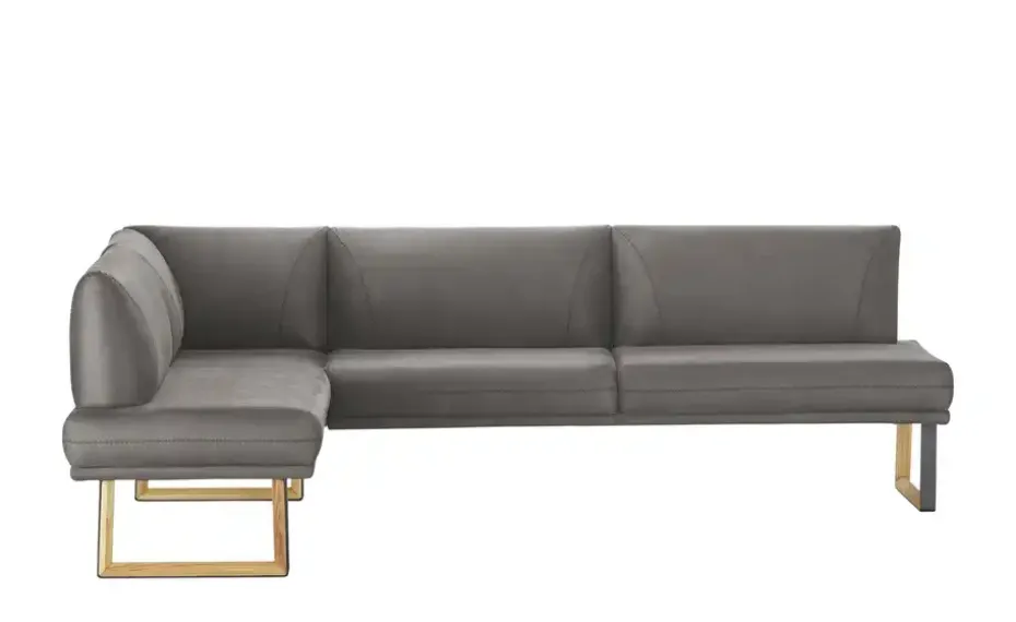 Woodford Eckbank Soras | Grau, links | Möbel Höffner