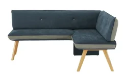 Woodford Eckbank Sunna | Blau, Grau, Eiche, lackiert