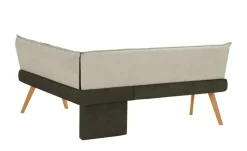 Woodford Eckbank Sunna | Grau, Beige, Buche, lackiert