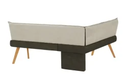 Woodford Eckbank Sunna | Grau, Beige, Buche, lackiert