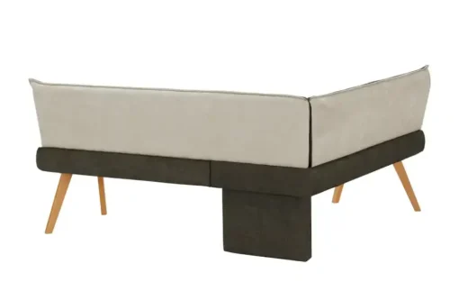 Woodford Eckbank Sunna | Grau, Beige, Buche, lackiert