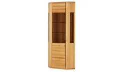 Woodford Eckvitrine Dio | Kernbuche | Möbel Höffner