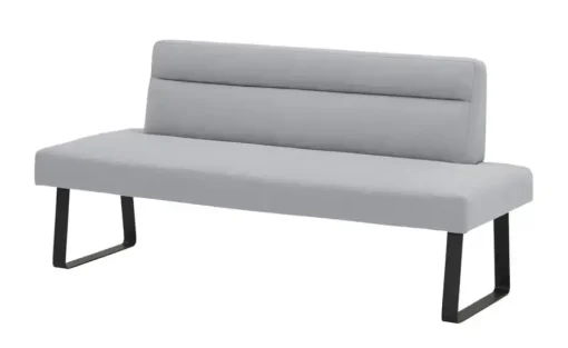 Woodford Einzelbank Claire | Grau, 160 cm | Höffner