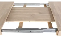 Woodford Esstisch  ausziehbar Gerd | Eiche Sonoma, lackiert, Mit Auszug - 1 Einlage