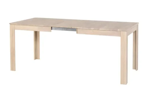 Woodford Esstisch  ausziehbar Gerd | Eiche Sonoma, lackiert, Mit Auszug - 1 Einlage