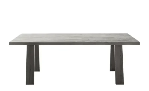 Woodford Esstisch massiv Mangold | 180 cm, Eiche Grau