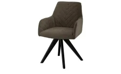 Woodford Esszimmerstuhl Delhi | Braun, Webstoff