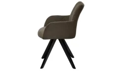 Woodford Esszimmerstuhl Delhi | Braun, Webstoff