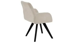 Woodford Esszimmerstuhl Delhi | Creme, Velours