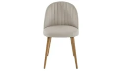 Woodford Esszimmerstuhl Diva | Flachgewebe, Beige