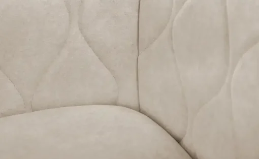 Woodford Esszimmerstuhl Damask | Creme, Velours