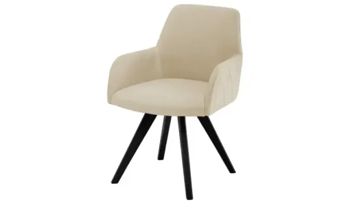 Woodford Esszimmerstuhl Damask | Cappuccino, Mikrofaser