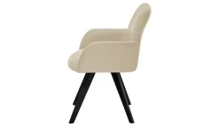 Woodford Esszimmerstuhl Damask | Cappuccino, Mikrofaser