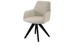 Woodford Esszimmerstuhl Delhi | Beige, Webstoff