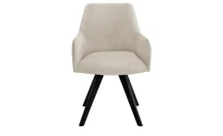 Woodford Esszimmerstuhl Delhi | Creme, Velours