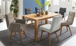 Woodford Esszimmerstuhl im 2er Set Kalama | Anthrazit, Wildeiche