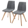Woodford Esszimmerstuhl im 2er Set Marven | Anthrazit
