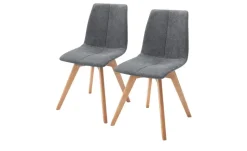 Woodford Esszimmerstuhl im 2er Set Marven | Anthrazit