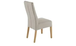 Woodford Esszimmerstuhl Laura | Flachgewebe, Beige