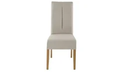 Woodford Esszimmerstuhl Laura | Flachgewebe, Beige