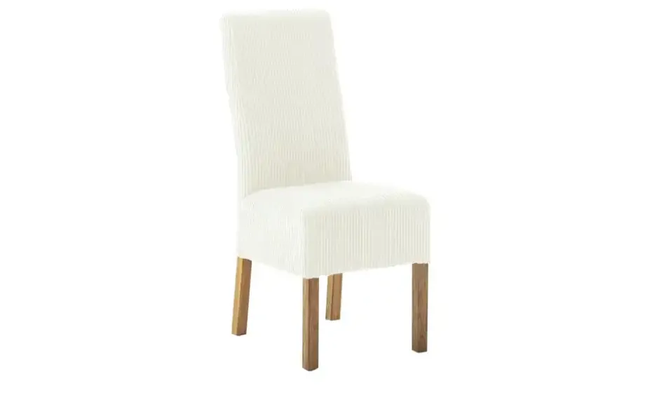 Woodford Esszimmerstuhl mit Cordbezug Ronja | Hellbeige