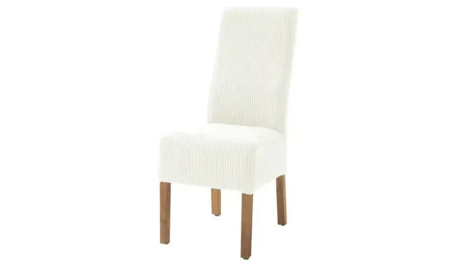 Woodford Esszimmerstuhl mit Cordbezug Ronja | Hellbeige