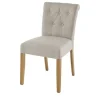Woodford Esszimmerstuhl Margo | Flachgewebe, Beige