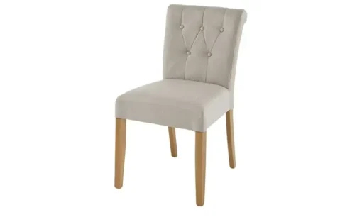Woodford Esszimmerstuhl Margo | Flachgewebe, Beige