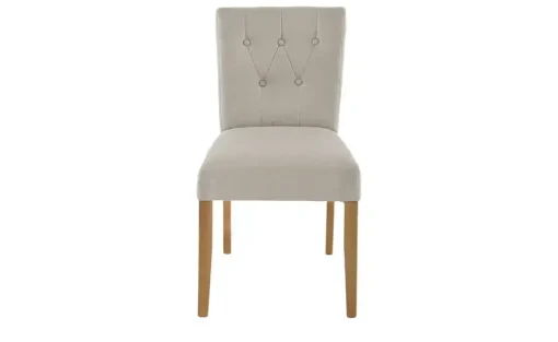 Woodford Esszimmerstuhl Margo | Flachgewebe, Beige