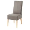 Woodford Esszimmerstuhl mit Massivholzgestell Simone | Taupe, Buche, Natur